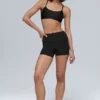 Szorty High-Waist Airlift 3" – czarne