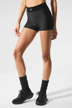 Szorty High-Waist Airlift – czarne