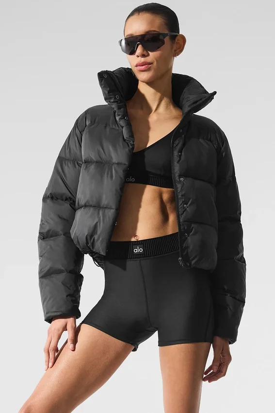 Szorty High-Waist Airlift – czarne