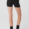 Szorty High-Waist Alolux „Me Time” – czarne