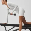 Szorty rowerowe High-Waist | Damskie szorty do jogi