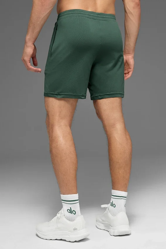 Szorty sportowe Conquer React 7" – kolor Clover Green