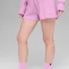 Szorty „Winter Bliss” z dzianiny typu cable knit – kolor Candy Heart Pink