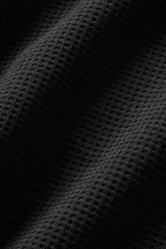 Szorty wypoczynkowe 7" Waffle – Black