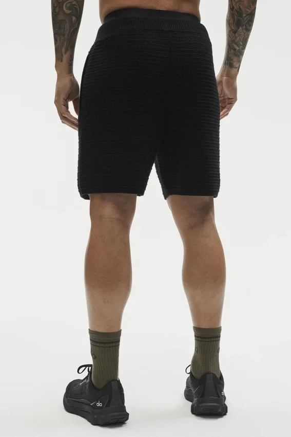 Szorty z dzianiny typu shift 5" – Black