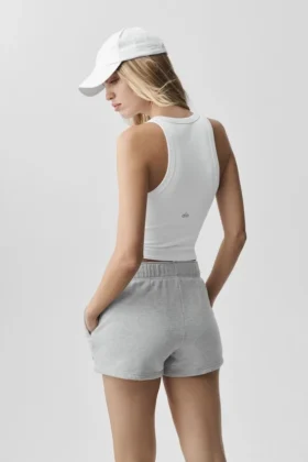 Top Goddess Ribbed Go-To – biały