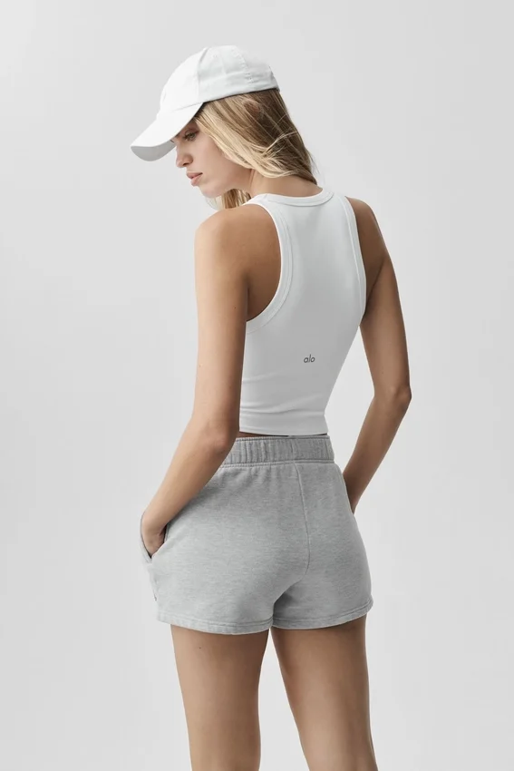 Top Goddess Ribbed Go-To – biały