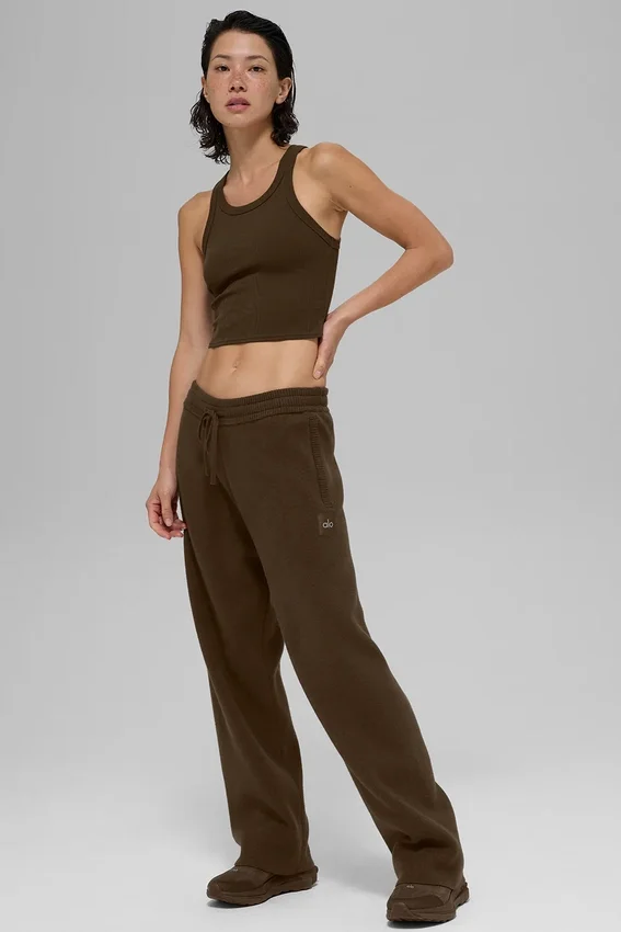 Top Goddess Ribbed Go-To – kolor Espresso