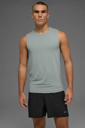 Top Idol Muscle bez rękawów – kolor Lunar Grey