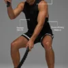 Top na ramiączkach Alo Vapor Muscle – czarna