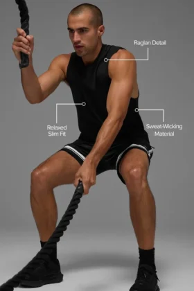 Top na ramiączkach Alo Vapor Muscle – czarna