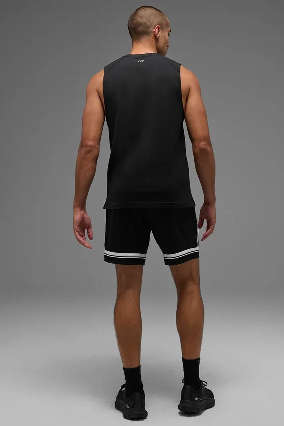 Top na ramiączkach Alo Vapor Muscle – czarna