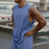 Top na ramiączkach Alo Vapor Muscle – Provence Blue