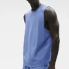 Top na ramiączkach Alo Vapor Muscle – Provence Blue
