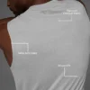 Top na ramiączkach Triumph Muscle – kolor Athletic Heather Grey