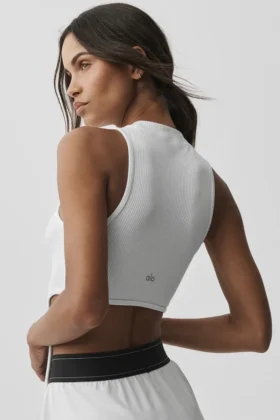 Top Wellness Rib Flaunt – biała