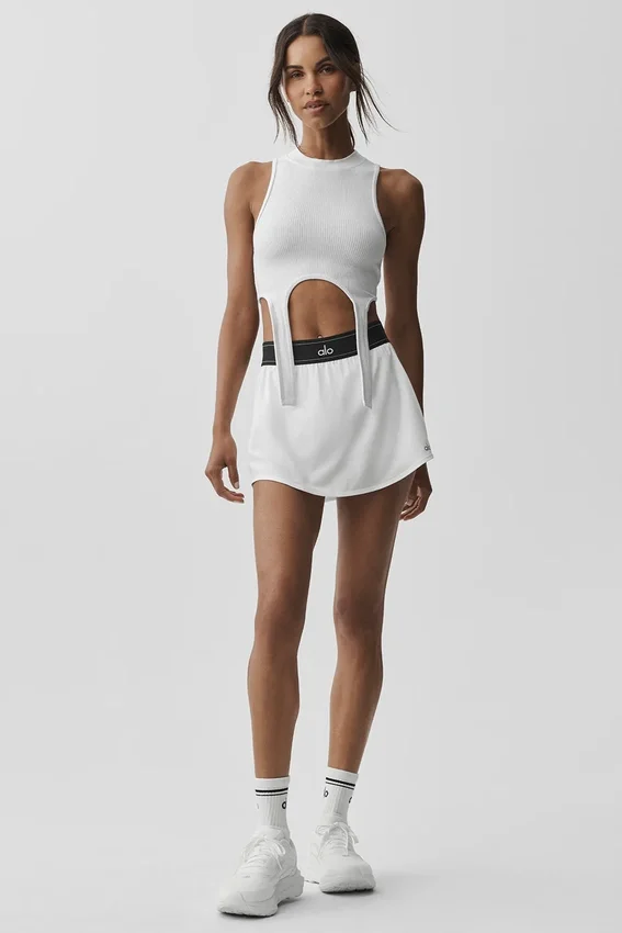 Top Wellness Rib Flaunt – biała