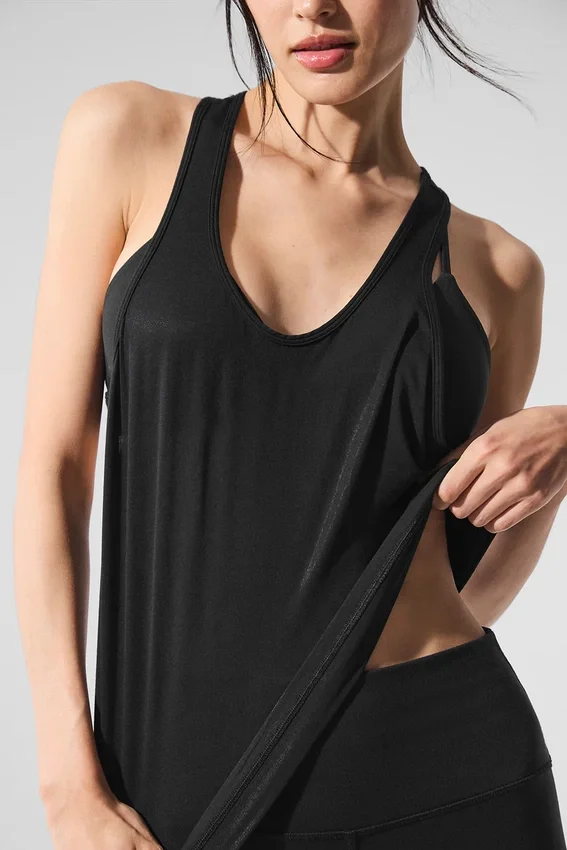 Topy na ramiączkach All Day – czarna