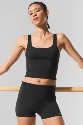 Topy na ramiączkach Alo Softsculpt – Czarna