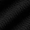 Topy na ramiączkach Ribbed Prosper – czarna