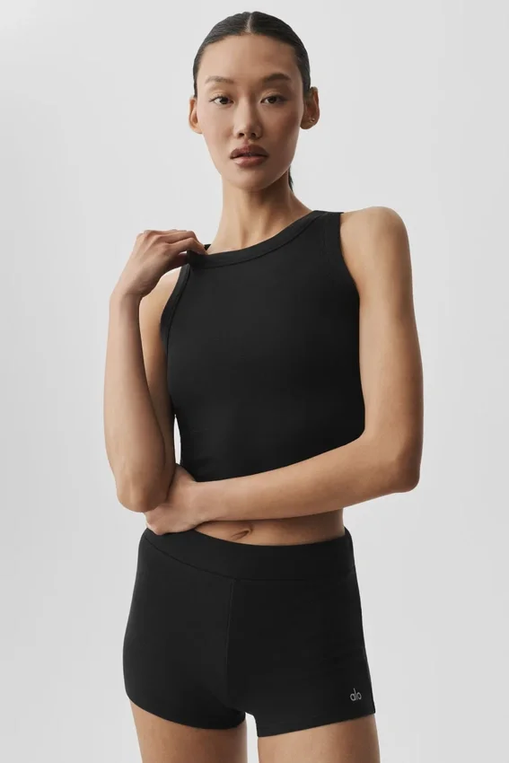 Topy na ramiączkach Sway Bra – czarna