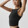 Topy na ramiączkach Sway Bra – czarna