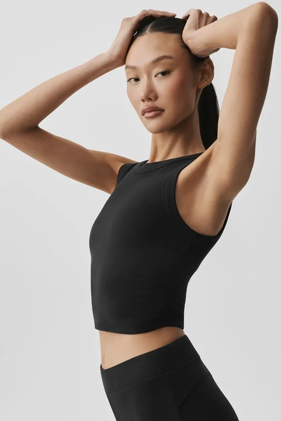 Topy na ramiączkach Sway Bra – czarna