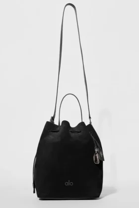Torba Alo Balance Bucket – czarna zamszowa