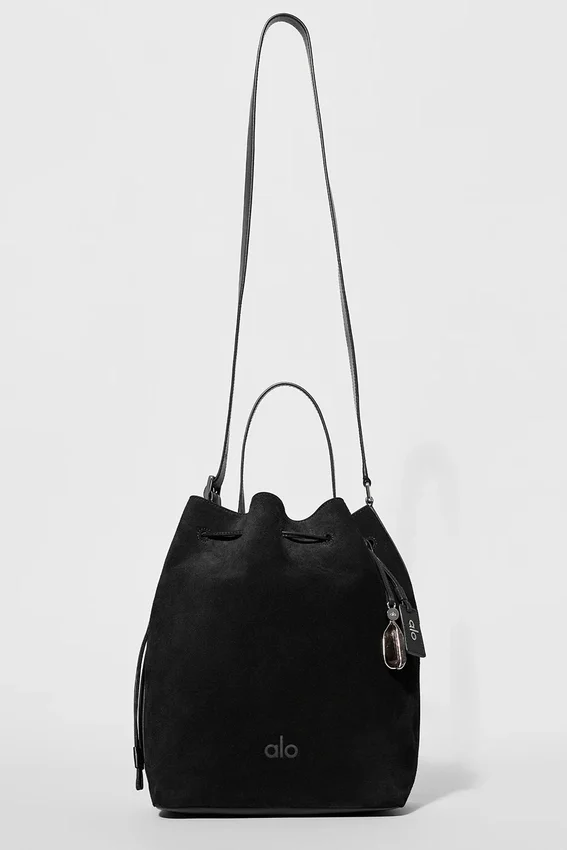 Torba Alo Balance Bucket – czarna zamszowa