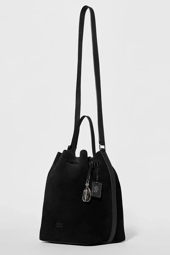 Torba Alo Balance Bucket – czarna zamszowa
