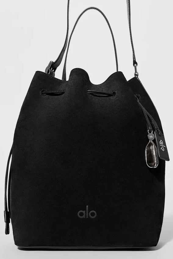 Torba Alo Balance Bucket – czarna zamszowa