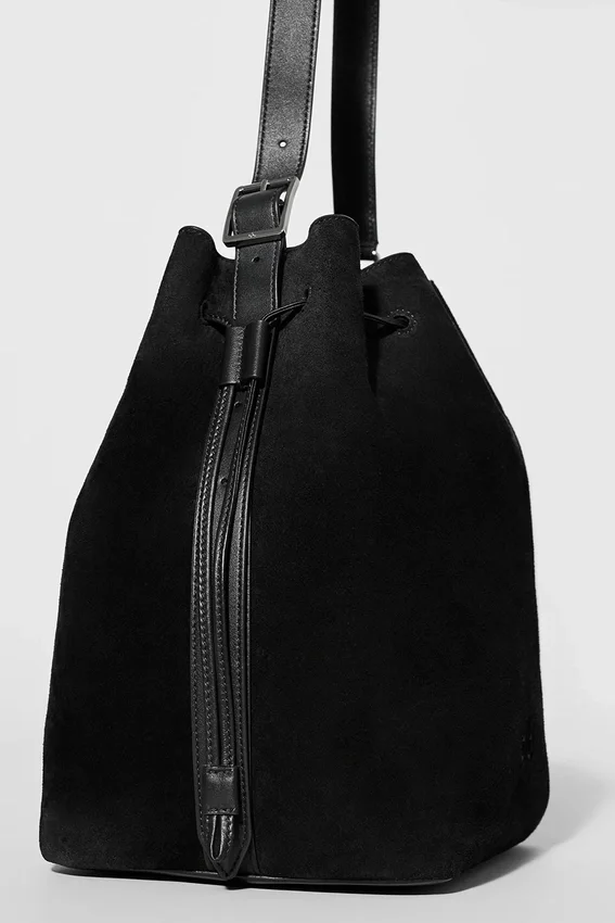 Torba Alo Balance Bucket – czarna zamszowa