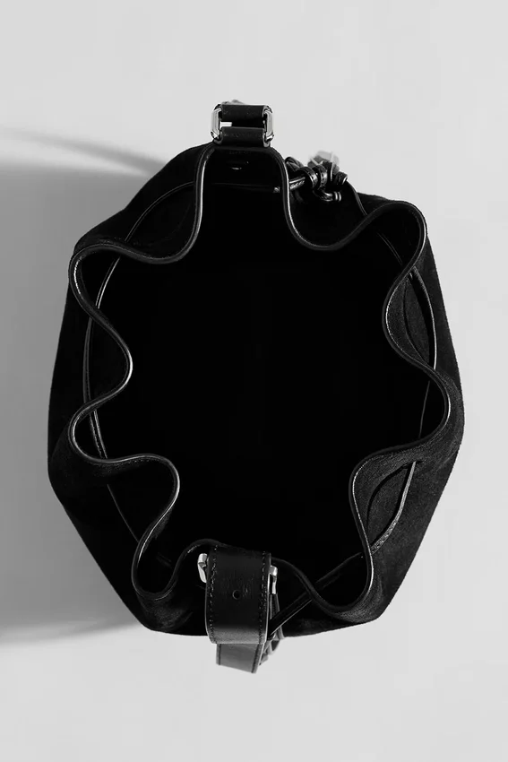 Torba Alo Balance Bucket – czarna zamszowa