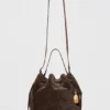 Torba Alo Balance Bucket – zamsz w kolorze espresso