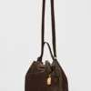 Torba Alo Balance Bucket – zamsz w kolorze espresso