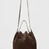 Torba Alo Balance Bucket – zamsz w kolorze espresso