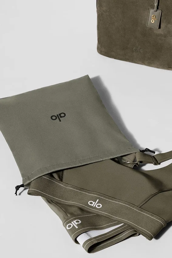 Torba Alo Balance Bucket – zamsz w kolorze oliwkowym