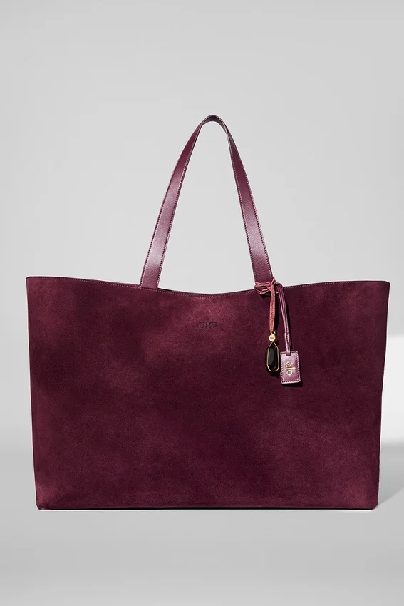 Torba Alo Tranquility – zamsz w kolorze bordowym