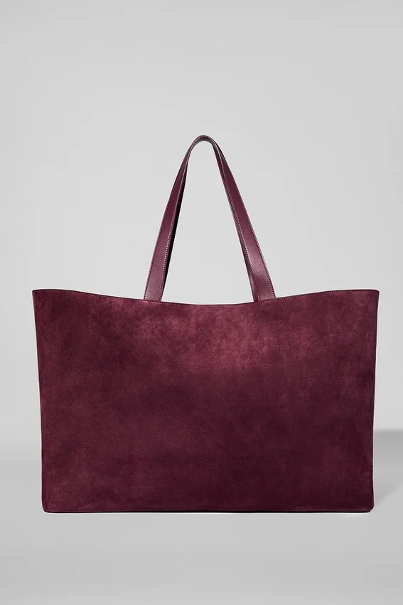 Torba Alo Tranquility – zamsz w kolorze bordowym