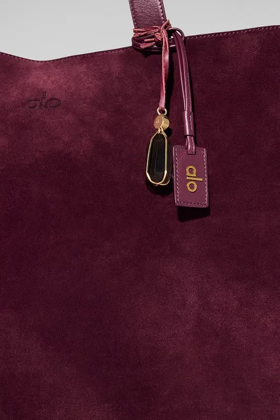 Torba Alo Tranquility – zamsz w kolorze bordowym