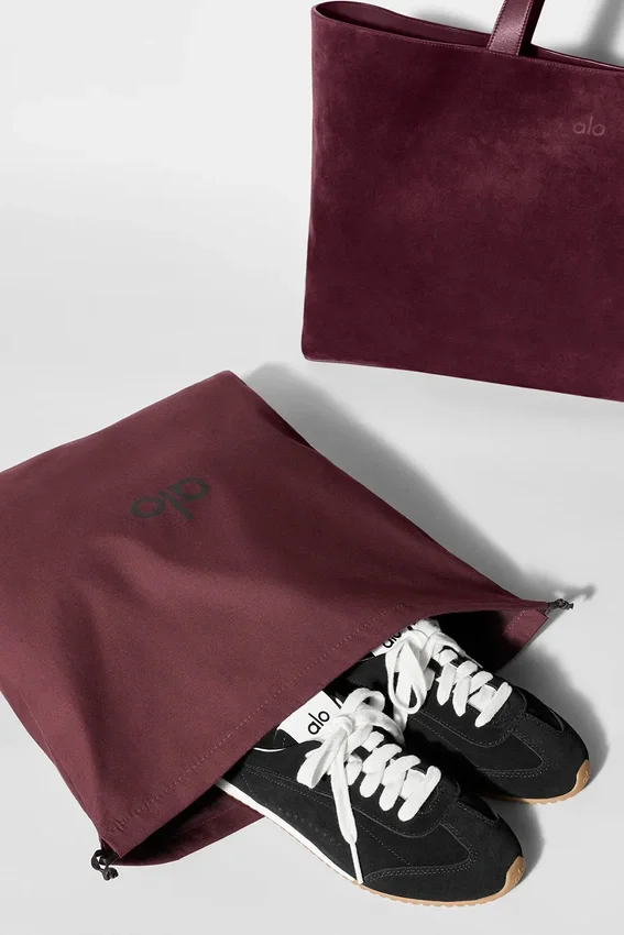 Torba Alo Tranquility – zamsz w kolorze bordowym