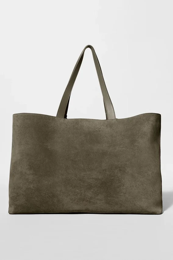 Torba Alo Tranquility – zamsz w kolorze drzewa oliwnego
