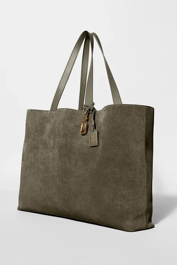 Torba Alo Tranquility – zamsz w kolorze drzewa oliwnego