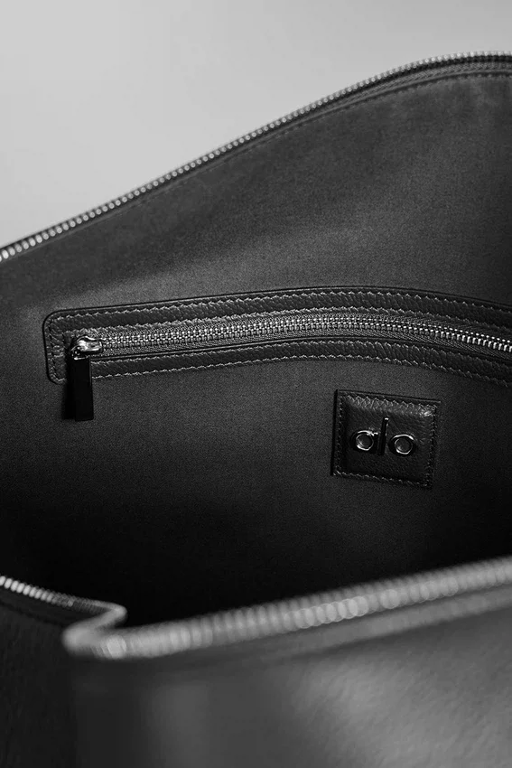 Torba podróżna Alo Voyage – czarna skóra