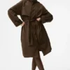 Trencz „Crinkle on the Move” – kolor espresso