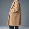Trencz oversize z polaru Sherpa – Camel