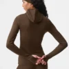 Zimowa bluza z kapturem Airlift Winter Warm – kolor Espresso